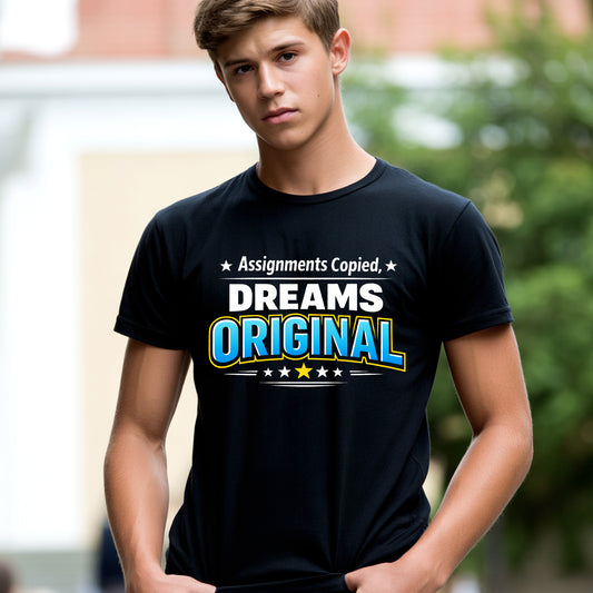 Assignment Last Night Warrior T-Shirt | Funny Student Backbencher Tee