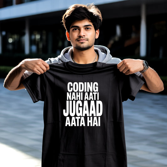 Jugaad Mode On – Backbencher T-Shirt