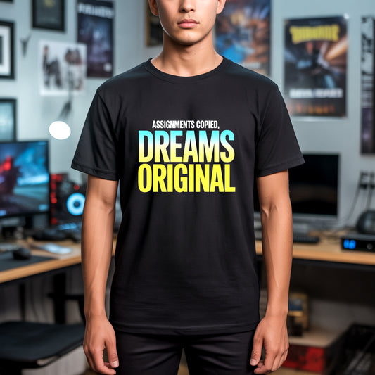 Assignment Last Night Warrior T-Shirt | Funny Student Backbencher Tee