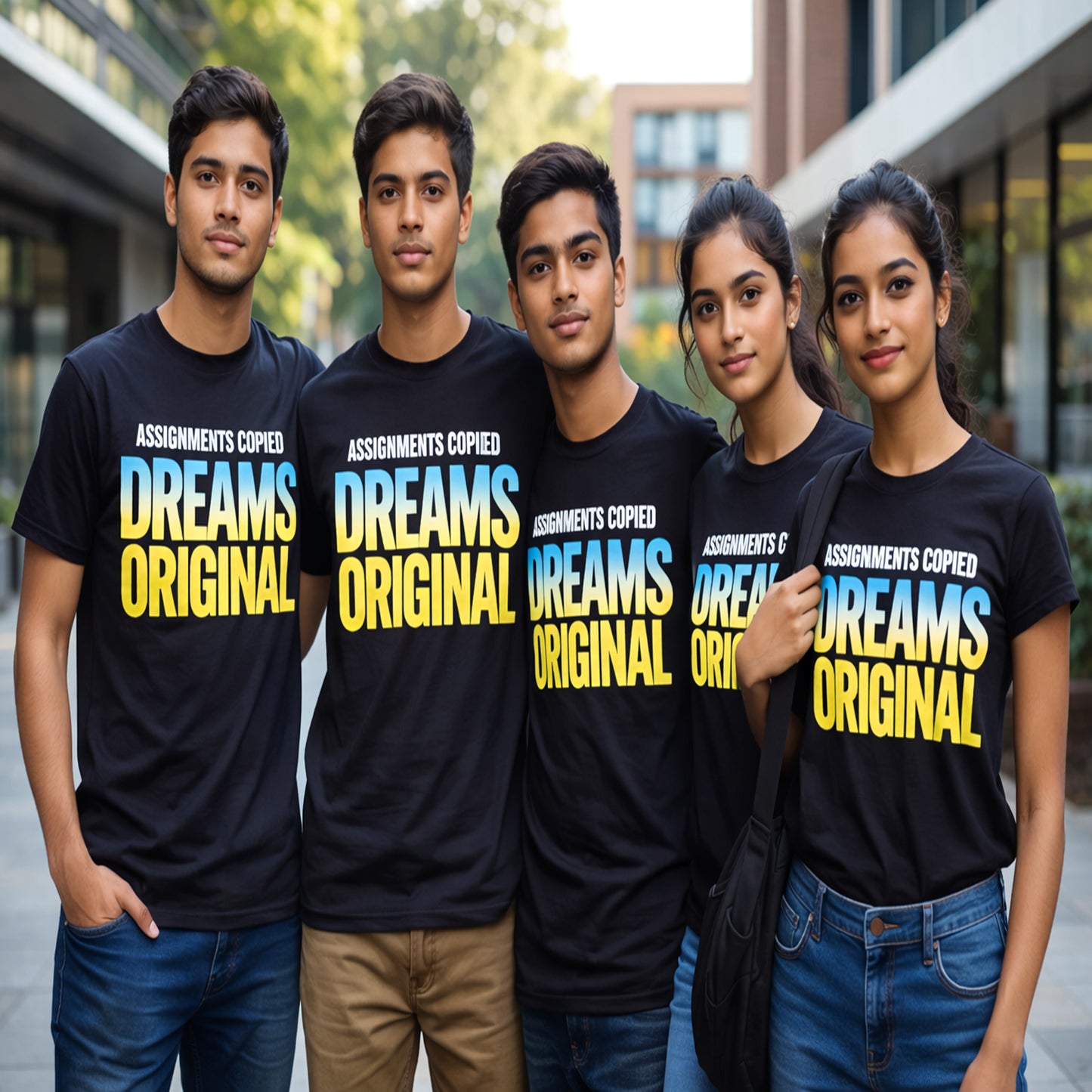 Assignment Last Night Warrior T-Shirt | Funny Student Backbencher Tee
