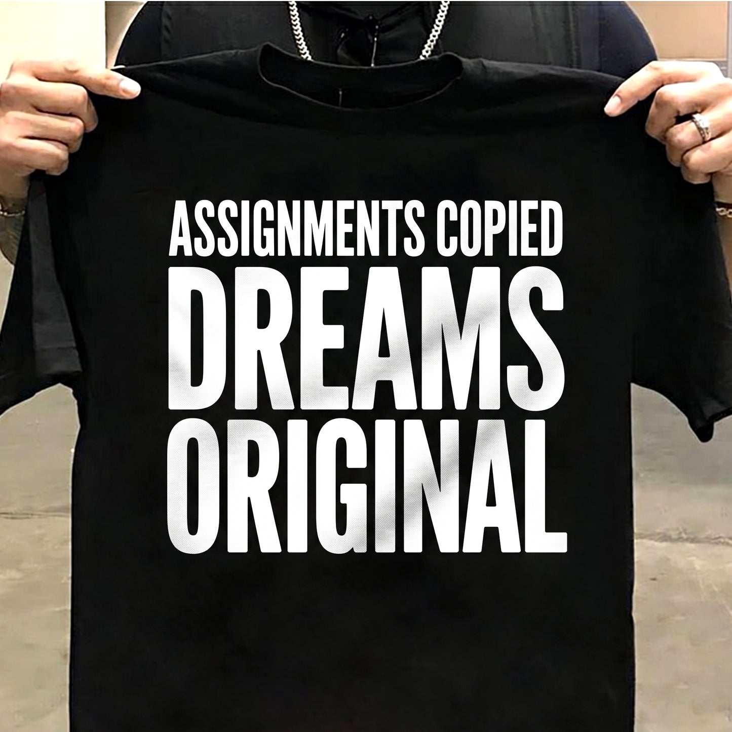 I Do My Assignment At Night T-Shirt | Funny College Student Tee