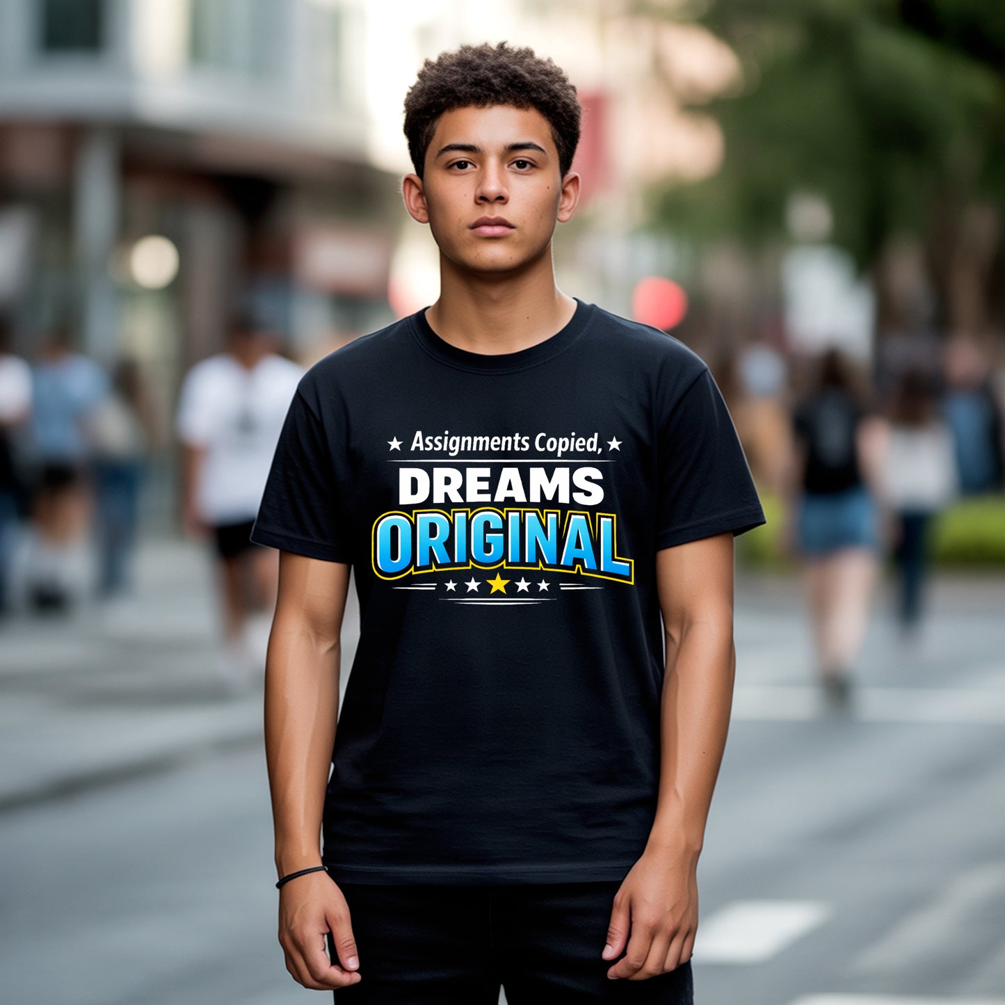 Assignment Last Night Warrior T-Shirt | Funny Student Backbencher Tee