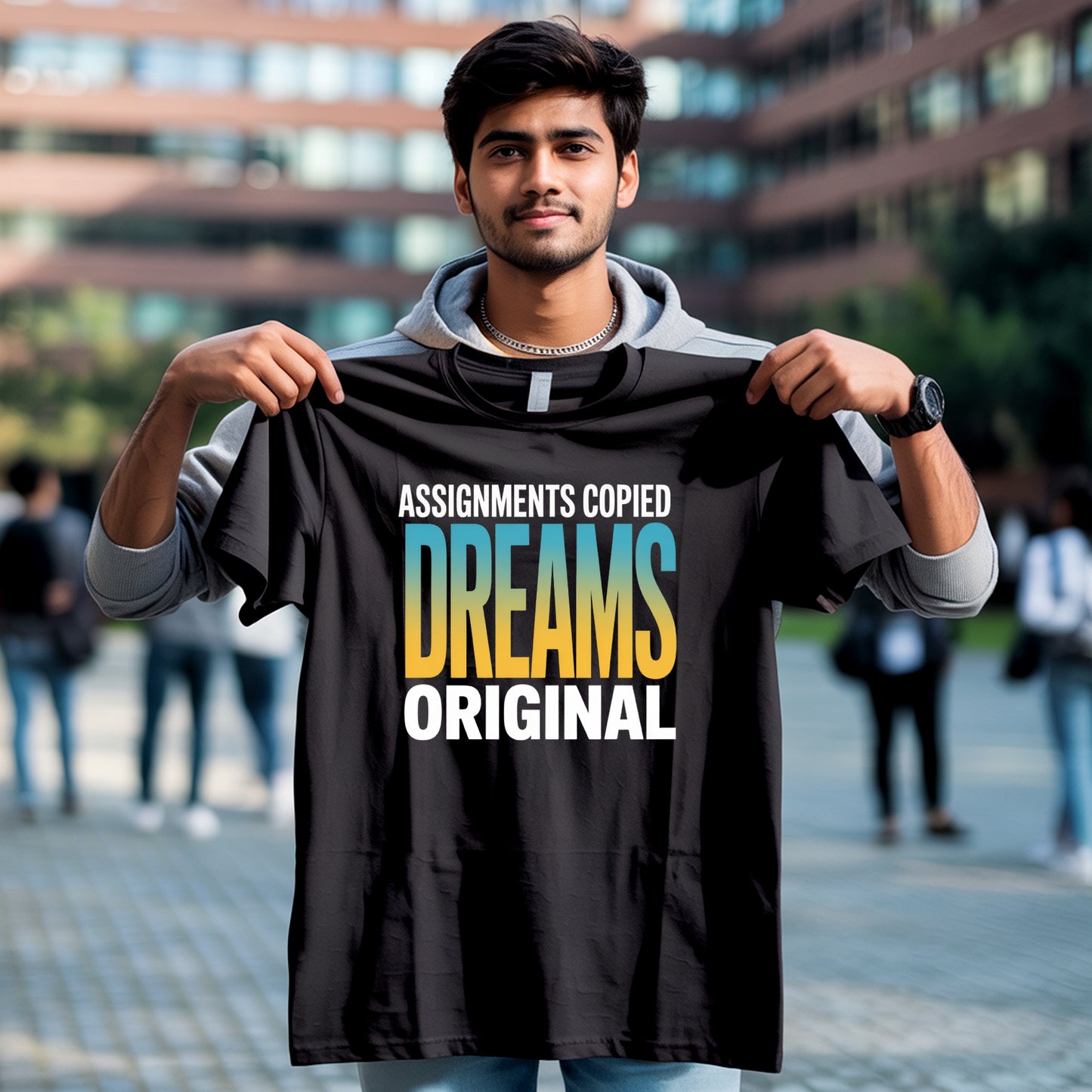 Deadline Kal Hai Aaj Chill Hai T-Shirt | Student Meme Tee