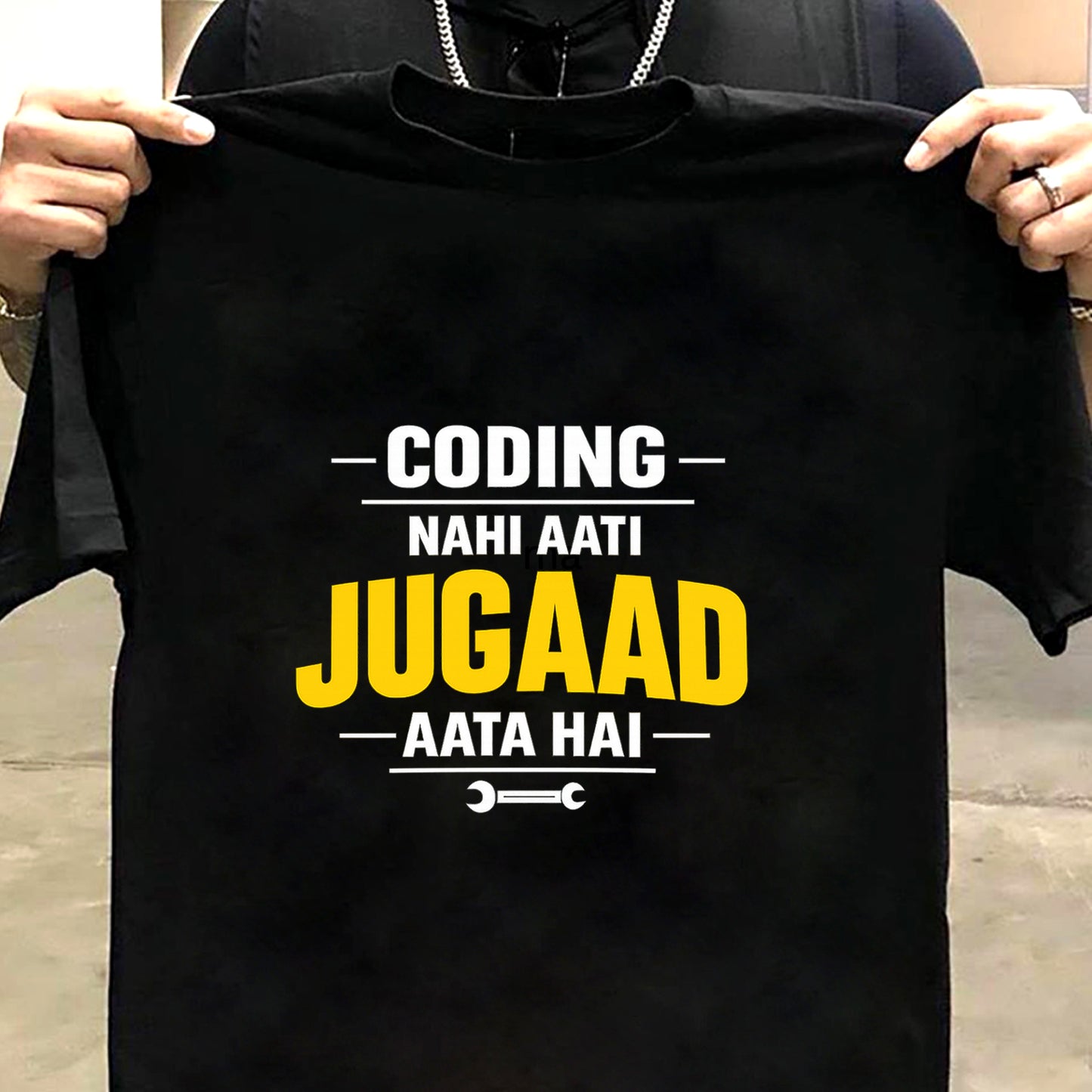 Jugaad Mode On – Backbencher T-Shirt